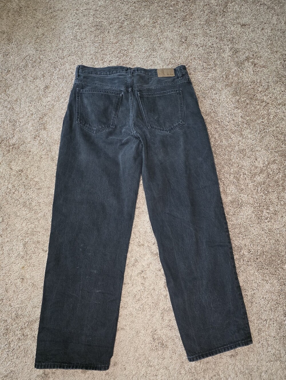 Madewell Low Slung Straight Jeans Kent Wash Size 29 - Picture 11 of 13